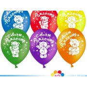 Воздушный шар 1шт С РИСУНКОМ в ассортименте