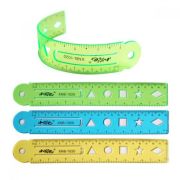 Линейка «Гибкая», цв.ассорти 20см, 2268 J.Otten /1 /48 /0 /1440