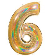 Шар ЦИФРА 6 40