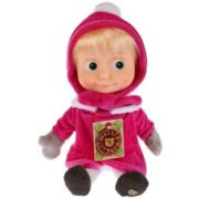 252930  МЯГКАЯ ИГРУШКА «МУЛЬТИ-ПУЛЬТИ» МАША 29СМ В ЗИМНЕЙ ОДЕЖДЕ (МАША И МЕДВЕДЬ) ПЛАСТ. ЛИЦО