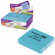 Ластик-клячка BRAUBERG ART «DEBUT», 46*36*10мм, мягкий, голубой, 229583