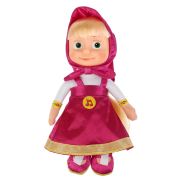 301837 Игрушка мягкая Маша и Медведь Маша 29 см, муз. чип, в пак. Мульти-пульти