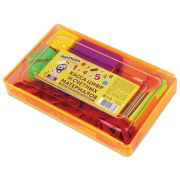 Касса цифр и счётных материалов ЮНЛАНДИЯ «Лёгкий счёт» 132 эл. пенал 104751