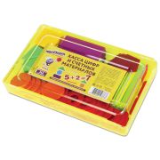 Касса цифр и счётных материалов ЮНЛАНДИЯ «Лёгкий счёт» 142 эл. пенал 104750