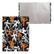 Папка файловая пластиковая ErichKrause® Walkers, c 10 карманами, A4 (в пакете по 4 шт.)