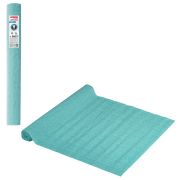 Бумага гофрированная (ИТАЛИЯ) 180 г/м2, лазурная (17e3), 50х250 см, BRAUBERG FIORE, 112627