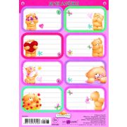 Наклейки на тетради Подружки, арт. 3847