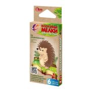 Мелки восковые 6цв «Zoo» картон.упак. европодвес