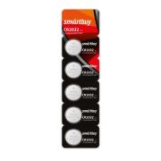 Батарейка SmartВuy CR2032 литиевая, SBBl-2032-5B