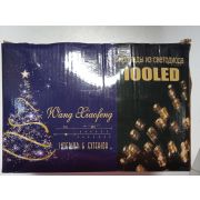 Гирлянда наружн.220в.гидроизол,нить  100 L c наращиаем,цв,в кор