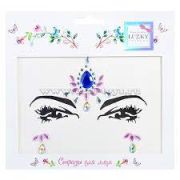 Lukky Fashion стразы для лица Восточная красавица,16,5х15,5 см,карта, пакет