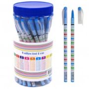 Ручка «Таблица умножения» в пластик.тубе,синий стержень,0.5 мм 269-R