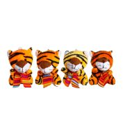 Брелок  мягк Тигр с шарфиком в асс