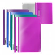 Папка-скоросшиватель пластиковая ErichKrause® Fizzy Vivid, A4, ассорти