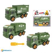 Конструктор скрутка Военная техника, в ассорт., пакет