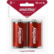 Батарейка  SmartBuy R20 alkaline BC 2