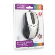 Мышь CBR CM-101 серебристая USB, Разрешение 1200dpi