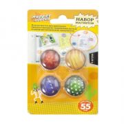 Набор декоративных магнитов в ассортименте.