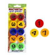 Магнит для доски «Цифры», 10шт/d=30мм,7077 J.Otten