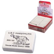 Ластик Koh-I-Noor «Elephant» 300/20, прямоугольный, натуральный каучук, 45*32*12мм, ч/б