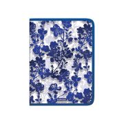 Папка для тетрадей на молнии пластиковая ErichKrause® Crystal Flowers, А4 (в пакете по 4 шт.)