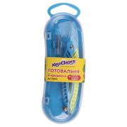 Готовальня 2 предм, циркуль 120мм, грифель, Юнландия