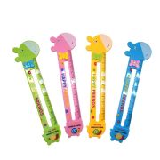 Линейка 12 см, «Жирафик», ассорти, пластик 133617