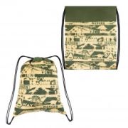 Мешок для обуви «Дино», 35х42см, 1 отд.,сублимация, нейлон 4018 /1 /0 /50 /0