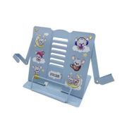 Подставка для книг металл. 19*20 см «Мышка в облаках» с держателями, голубая, с рисунком, в к/кор CM-22 /1 /0 /0 /24