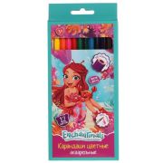 Цветные карандаши ЭНЧАНТИМАЛС 12цв, акварельные Умка в кор.20*12шт