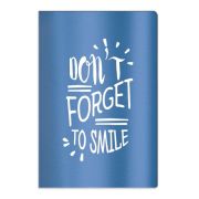 Ежедневник недат. А5 Феникс 120л синий шелкогр. линия, 47613