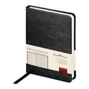 Ежедневник недат. А5 Bruno Visconti «Megapolis Soft» 136л чёрный линия