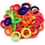 Резинка 1 шт цветная в асс