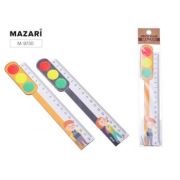 Линейка деревянная, 18см, «SIGNAL», ОПП- упаковка