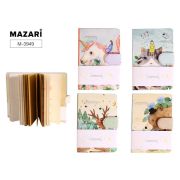 Блокнот  COMEPANIONSHIP  12,5 х 18,6 см,  120 листов, комбинированный внутренний блок (листы в клетку, в линейку, нелинованные белые листы, листы крафт-бумаги), плотность бумаги 100г/м2,  4 дизайна в ассортименте, в термоусадочной плёнке