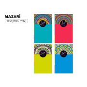 Блокнот 125х200 мм, 120 л., внутренний блок нелинованный, плотность бумаги 80 г., интегральная обложка, ассорти 4 дизайна (17221-17224)