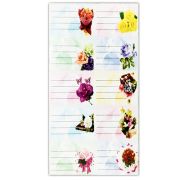 Наклейка на тетрадь 14,5*21см « Розы »