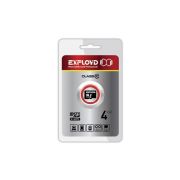 Карта памяти MicroSD 4GB  Exployd Сlass 10 без адаптер