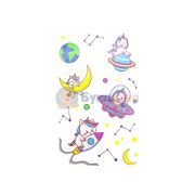 Переводные тату glitter, 20 шт