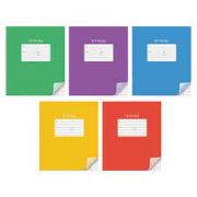 Тетрадь 18л линия Однотонная с уголком 3663