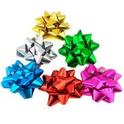 Бант-звезда металл малый 2,5 см
