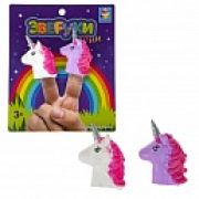 1toy Зверуки, единороги на пальцы, 2шт