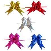 Бант-затяжка 1,2 см голография в асс09322