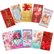 Конверты для денег глитер+ фольга  в ассортименте