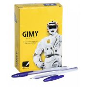 Ручка шарик. Linc GIMY синий 0,6 мм ассорти кругл. корп. игольчатый наконечник