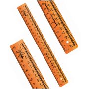 Линейка закройщика 25см СТАММ «Neon» оранжевая