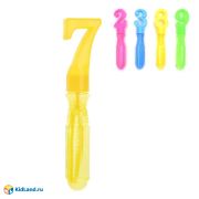 644027 Мыльные пузыри Цифры 17 см, 26 мл, ассорт.