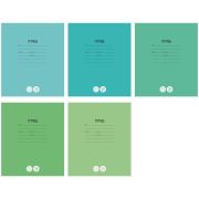 Тетрадь 24л клетка «Однотонная Школьная»