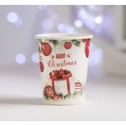 Стакан бумажный 1шт «С Новым Годом» в ассорт. 1481893-1481895,  1481912, 1481914