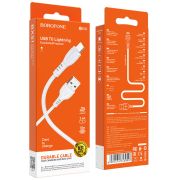 Кабель  BOROFONE  DURABLE CABLE BX51 2.4A(для Apple iPhone)